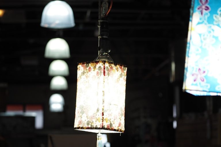 Stylish and Durable Ceramic Glazed Waterproof Pendant Lamp
