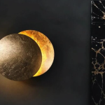 Illuminate Your Space with the Nordic Simple Lunar Eclipse Wall Lamp