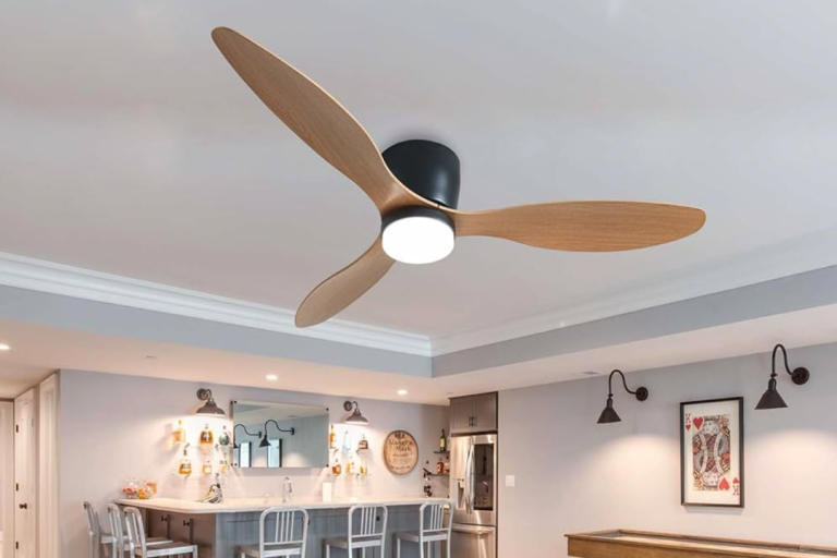 Upgrade Your Space with a Nordic Modern 3-Leaf Wooden Ceiling Fan Light