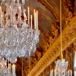 Dazzle with Double C: Luxury Chandelier Spotlight